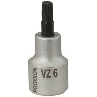 Головка с 12-зубцовой звездочкой  на 3/8", для XZN болтов, длина 50 мм,  размер VZ 10 мм PROXXON (код 23633)